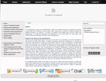 Tablet Screenshot of labour.kerala.gov.in