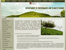 Tablet Screenshot of envt.kerala.gov.in