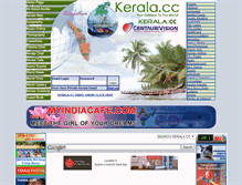 Tablet Screenshot of kerala.cc