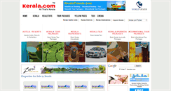 Desktop Screenshot of kerala.com