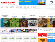 Tablet Screenshot of kerala.com