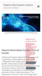 Mobile Screenshot of patentcentre.kerala.gov.in