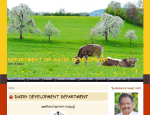 Tablet Screenshot of dairy.kerala.gov.in